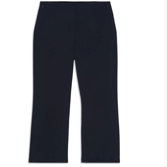 EUC Lululemon Smooth Fit Pull-On High Rise Cropped Pants Size 14 - Picture 1 of 10
